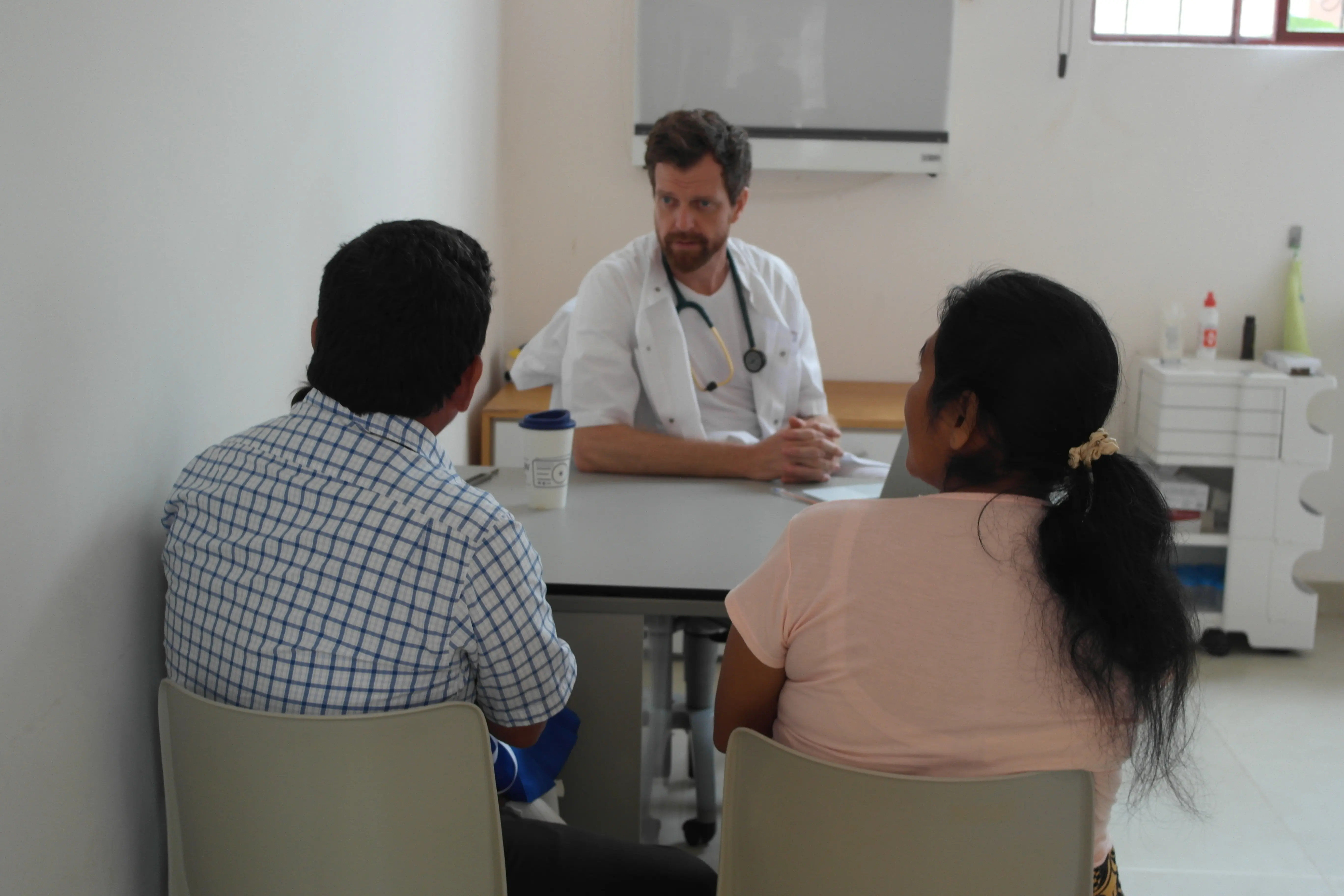 Consulta externa del Hospital San Miguel